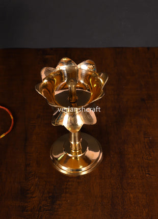 Brass Decorative Lotus Diya