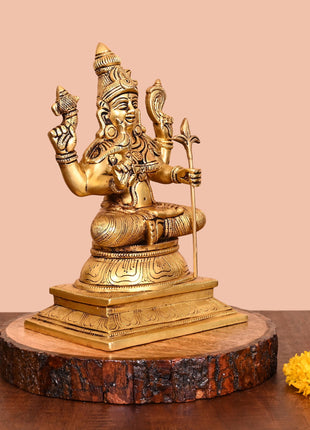 Brass Rajarajeshwari Devi Idol (10 Inch)
