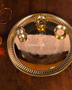 Brass Traditional Pooja Thali