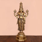 Brass Superfine Tirupati Balaji/Venkateshwar Idol (33 Inch)