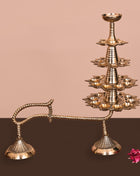 Brass Traditional Ganga Aarti (14.8 Inch)