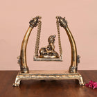 Brass Laddu Gopal On Swing/Jhula (10