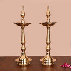 Brass Samai/Diya Pair