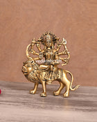 Brass Goddess Durga Idol (5