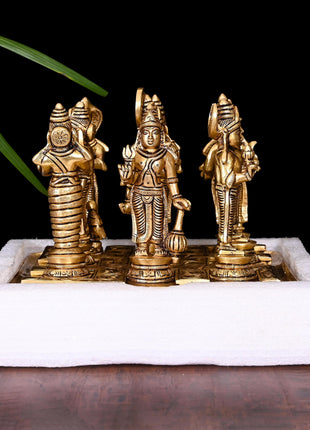 Brass Superfine Navagraha Idols Set (7 Inch)