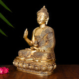Brass Superfine Blessing Buddha (22.5 Inch)