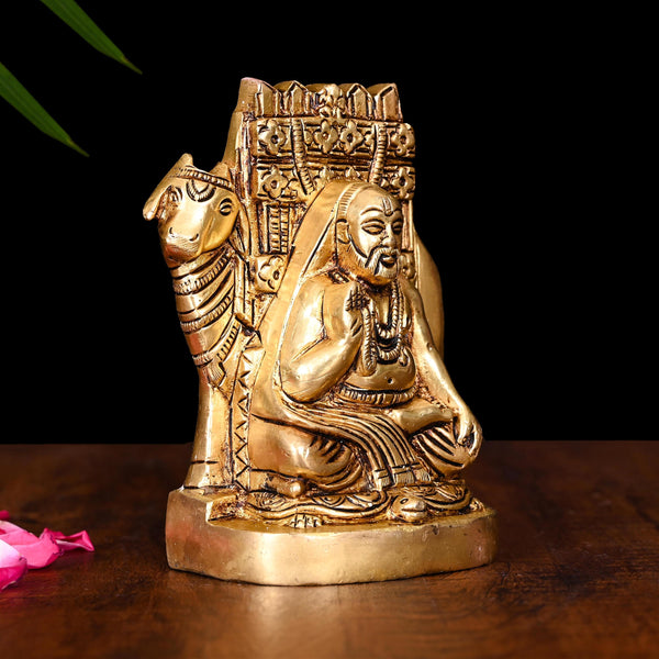 Brass Raghavendra Swamy Idol (6 Inch)