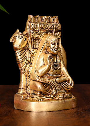 Brass Raghavendra Swamy Idol (4.5 Inch)