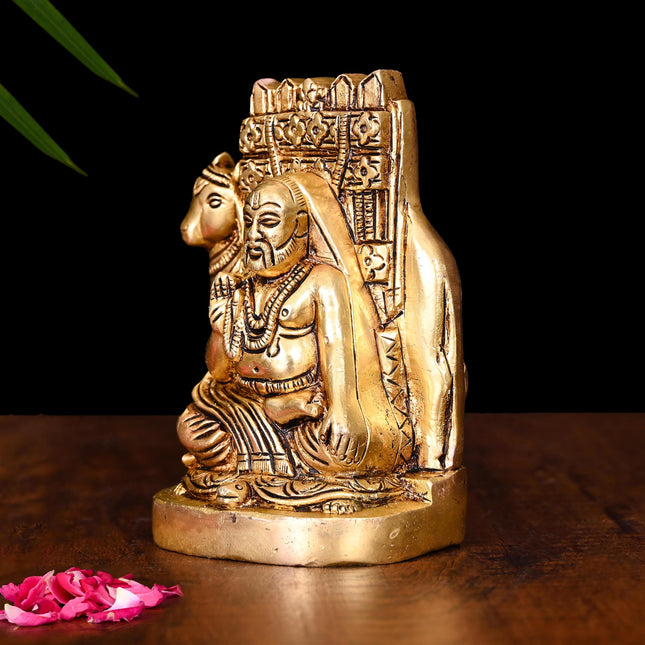 Brass Raghavendra Swamy Idol (6 Inch)