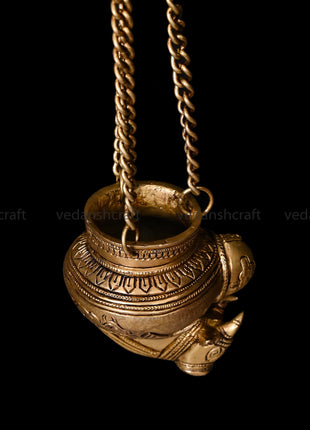 Brass Nandi Gangajali (19 Inch)