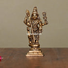 Brass Superfine Lord Murugan/Kartikeya Idol (4