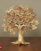 Brass Kalpvriksha Table Decor (8.8 Inch)