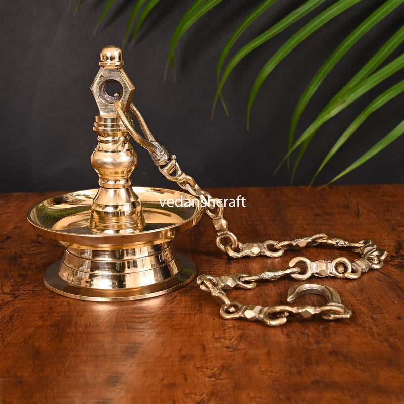 Brass Traditional Hanging Samai/Diya