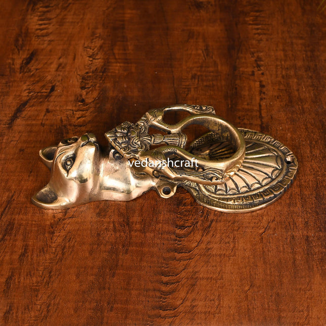 Brass Cat Door Knocker (8.5 Inch)