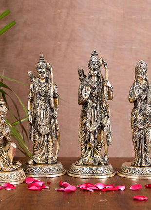 Brass Ram Darbar Idol Set