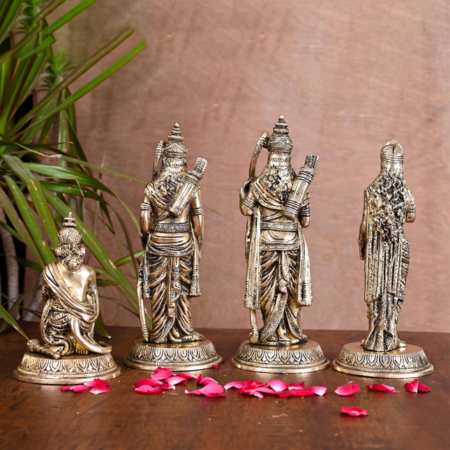 Brass Ram Darbar Idol Set