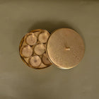 Brass Masala Daani/Spice Box