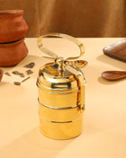 Brass Tiffin Box (11 Inch)