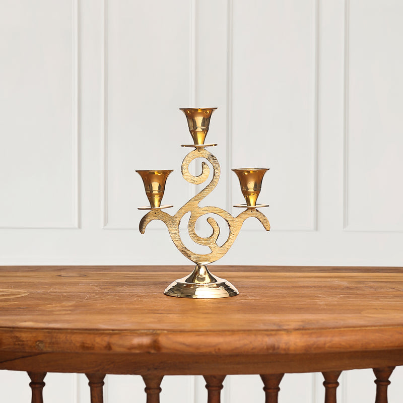 Brass Candle Stand (6.7 Inch)