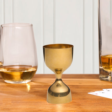 Brass Jigger (Alcohol Measuring Cup) 30/60Ml (4 Inch)
