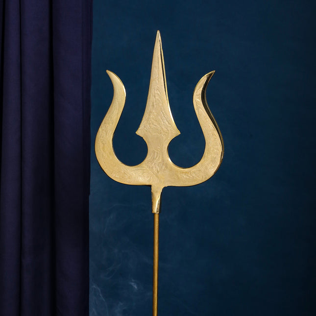 Brass Divine Trishul