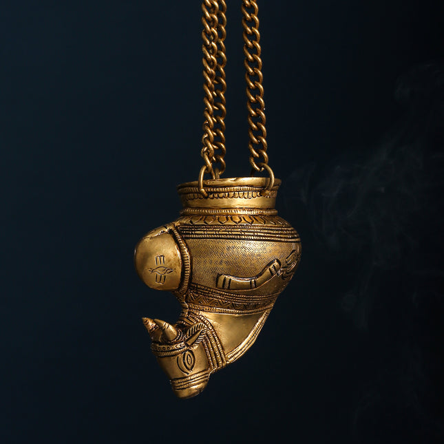 Brass Nandi Gangajali (19 Inch)