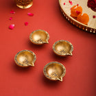 Brass Oil Diya Set Of Four