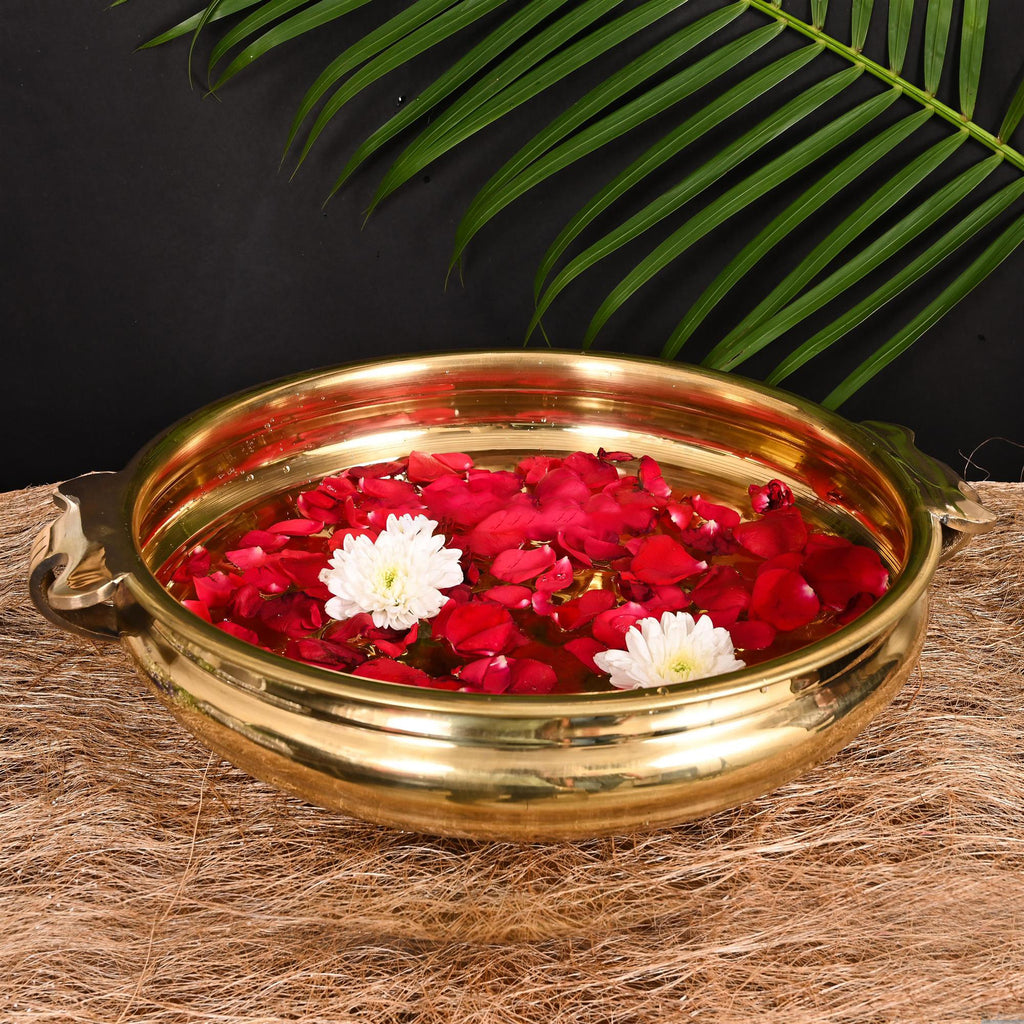 Brass Traditional Urli Bowl Vedansh Craft Brass Traditional Urli Bowl Vedansh Craft