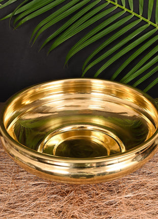 Brass Traditional Urli Bowl (4.5 Inch)