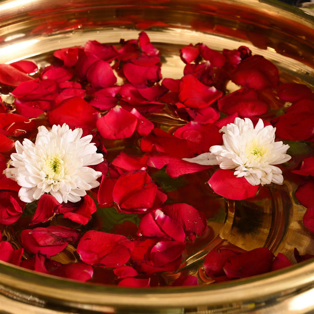 Brass Traditional Urli Bowl (4.8 Inch)