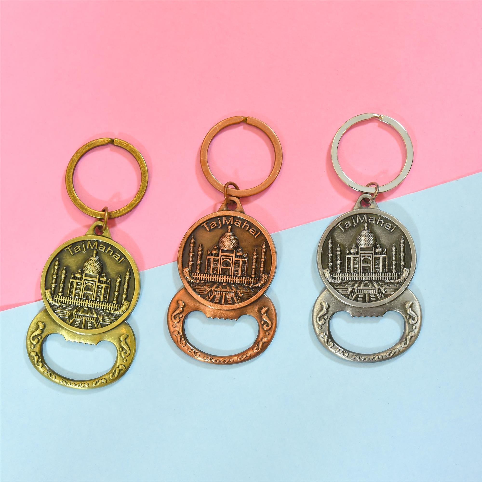 Tajmahal Keychain Pack Of Three (3.5 Inch) – Vedansh Craft