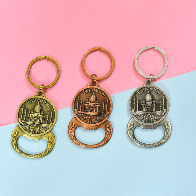 Tajmahal Keychain Pack Of Three (3.5 Inch)