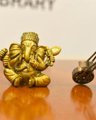 Polyresin Lord Ganesha Idol (3 Inch)