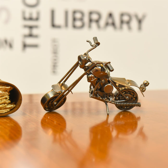 Metal Handmade Miniature Bike (4 Inch)