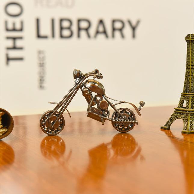 Metal Handmade Miniature Bike (4 Inch)
