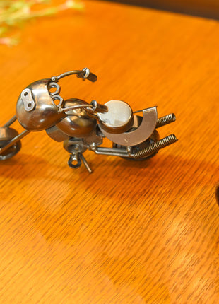 Metal Handmade Miniature Bullet Bike (3 Inch)