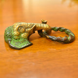 Brass Elephant Door Knocker (6.2 Inch)