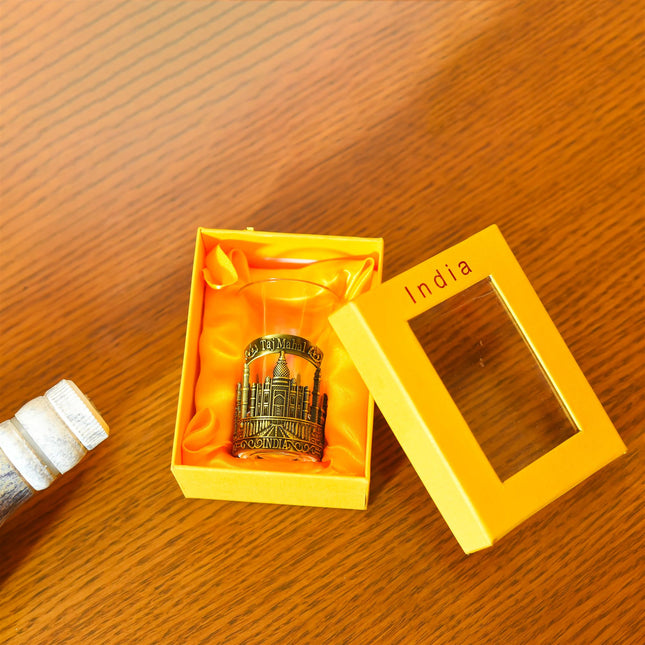 Tajmahal Shot Glass Set Of Four With Box