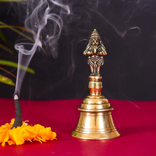 Brass Hanuman Handbell