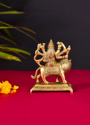 Brass Durga Devi Idol (3.5 Inch)