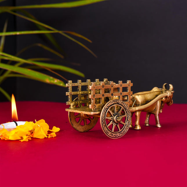 Brass Single Bullock Cart (2.5 Inch)