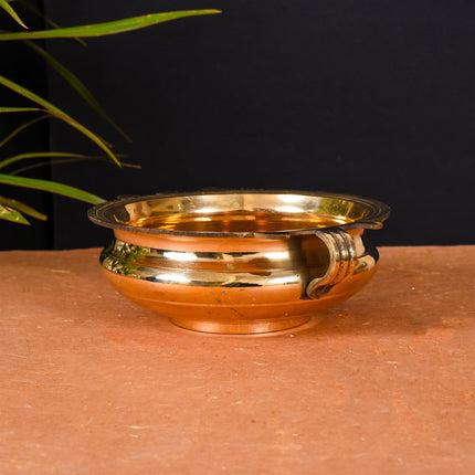 Brass Traditional Urli/Floater (4 Inch)