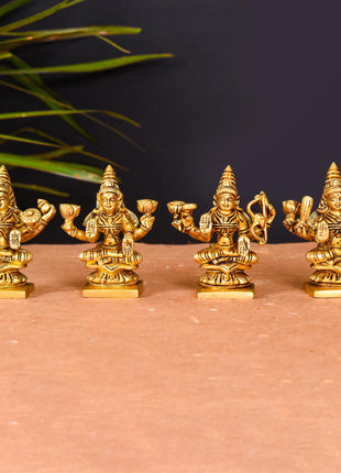 Brass Superfine Ashtalakshmi Set (3.5 Inch)