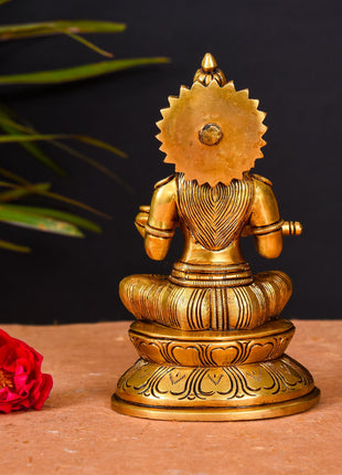 Brass Superfine Annapurna Devi Statue (6.5 Inch)
