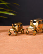 Brass Vintage Car Set