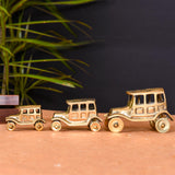 Brass Vintage Car Set