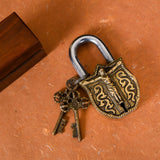 Brass Jesus Door Lock (4.5 Inch)