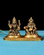 Brass Kuber And Lakshmi Superfine Idol (3.5 Inch)