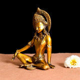 Brass Tara Devi Idol (7.5 Inch)
