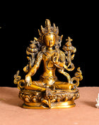 Brass Tara Devi Idol (8 Inch)